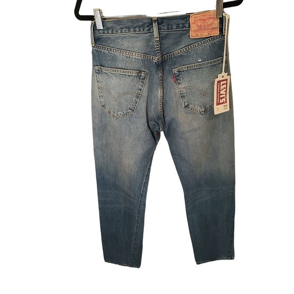 LVC Levis‎ 1955 501XX jeans Selvedge denim Men's Size 28x34  Rare New With Tags - Picture 4 of 11